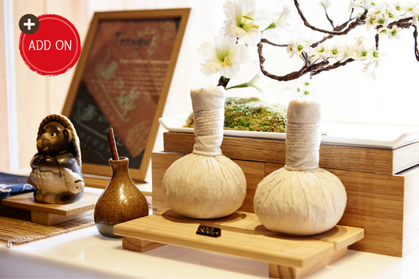 ハーバルコンプレス 30分Herbal Compress Treatment 30 Mins (add-on ハーバルコンプレス 30分Herbal Compress Treatment 30 Mins (add-on